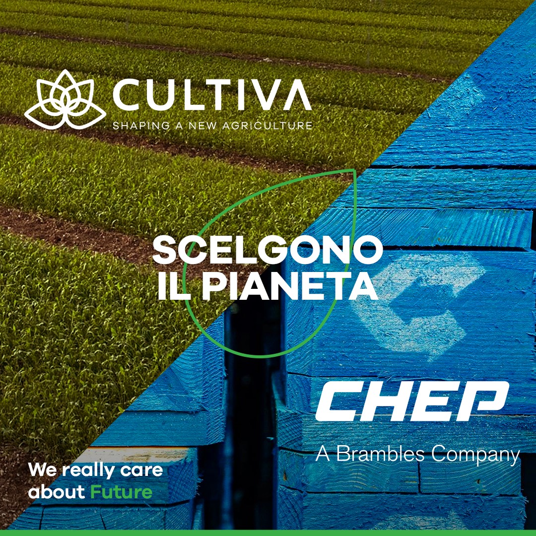 Cultiva e Chep insieme con un modello circolare e sostenibile per la movimentazione dei prodotti