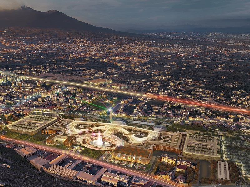 Shopping Resort Maximall Pompeii in apertura a fine 2023