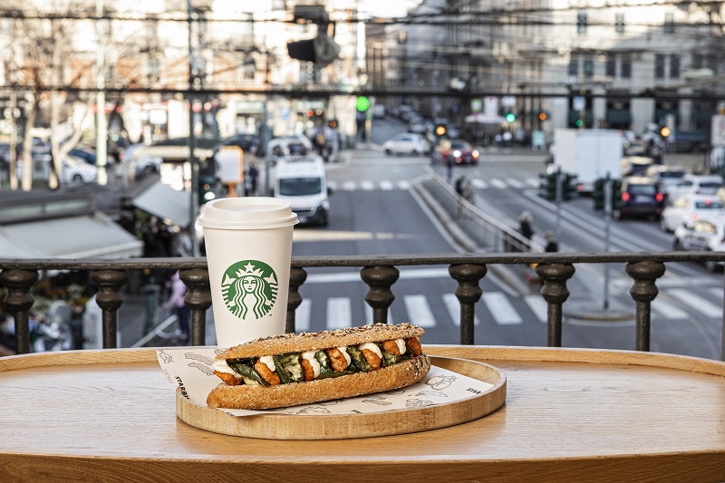 Pincho, il panino veggie di Starbucks e Garden Gourmet