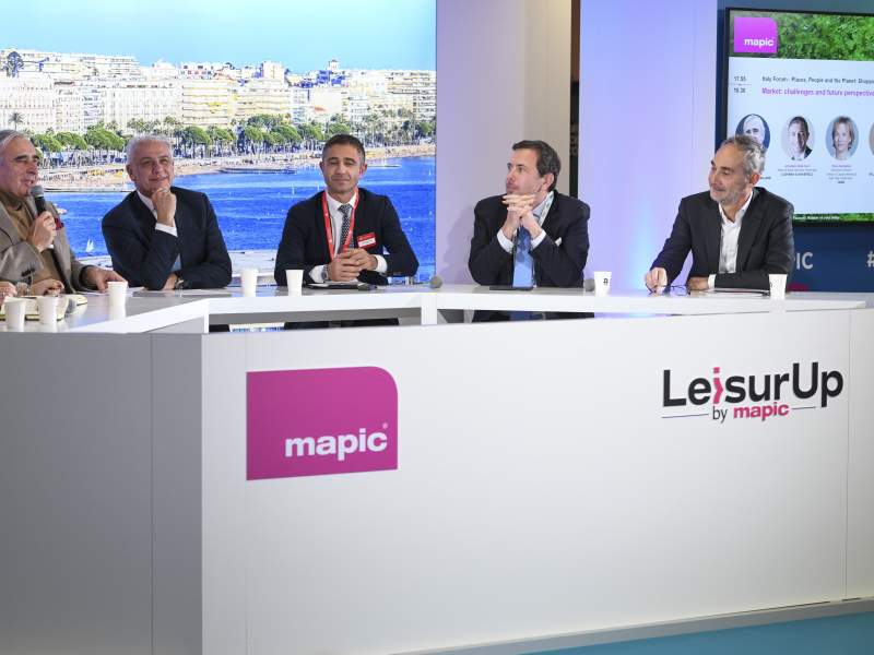 Un momento di confronto a Mapic 2022