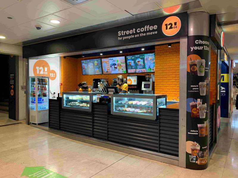 Il nuovo chiosco 12oz a Milano Stazione Centrale: coffee&drink espressi pronti in 30 secondi