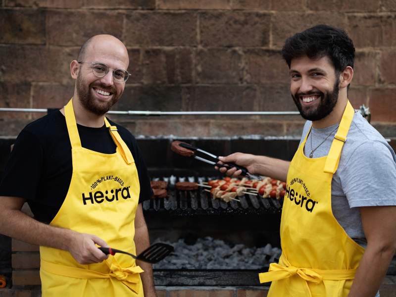 I due fondatori di Heura, Marc Coloma e Bernat Añaños 