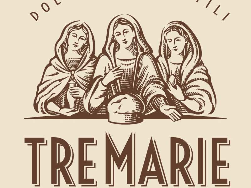 Tre Marie, tre simboli: l'uovo, la pisside e il panettone
