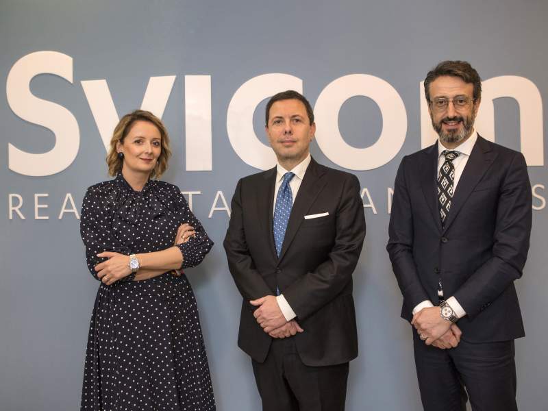 Da sinistra, il team Svicom: Letizia Cantini, Fabio Porreca, Corrado Di  Paolo