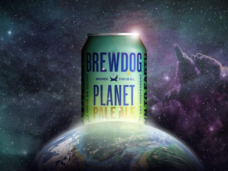 La Planet Pale Ale di BrewDog celebra la Giornata della Terra (22 aprile)