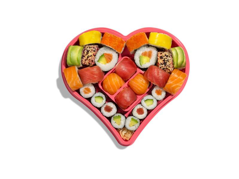 La Sushi Heart Box di Eat Happy per celebrare la Festa della Mamma