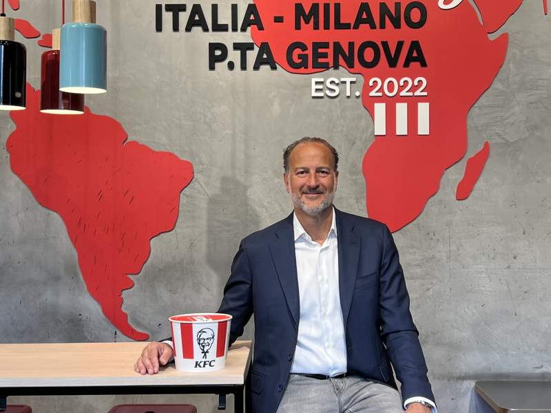 Corrado Cagnola, ad di KFC Italia: "Arriveremo alla soglia dei 200 punti vendita nel giro di cinque anni.