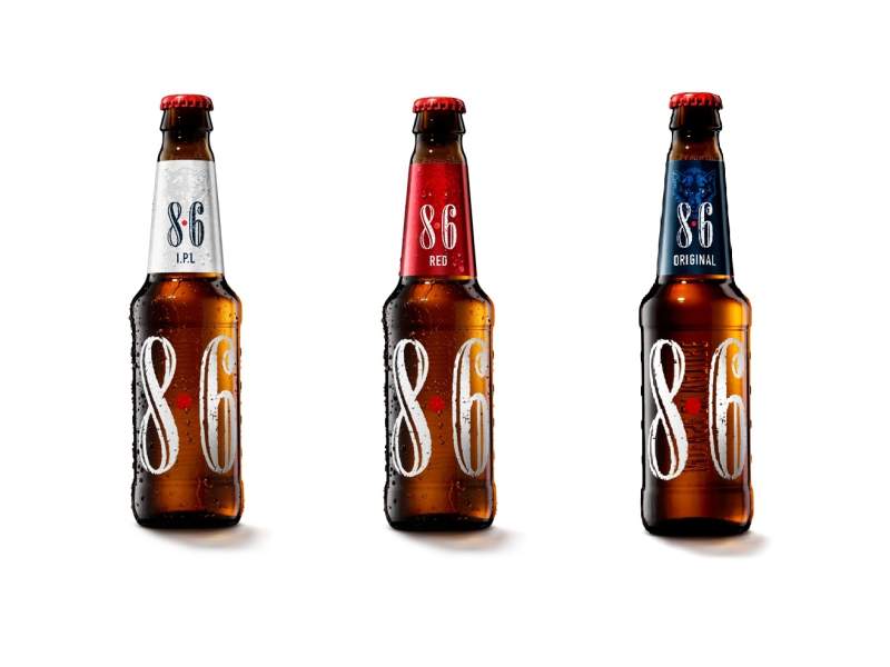 Le tre nuove birre dell'etichetta 8.6