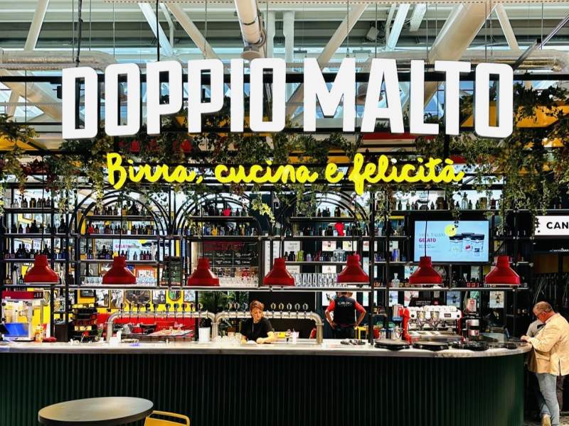 Doppio Malto debutta nel canale travel retail con Lagardère a Roma Fiumicino