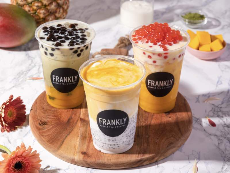 I bubble tea tropicali di Frankly, il nuovo trend dell'estate 2023