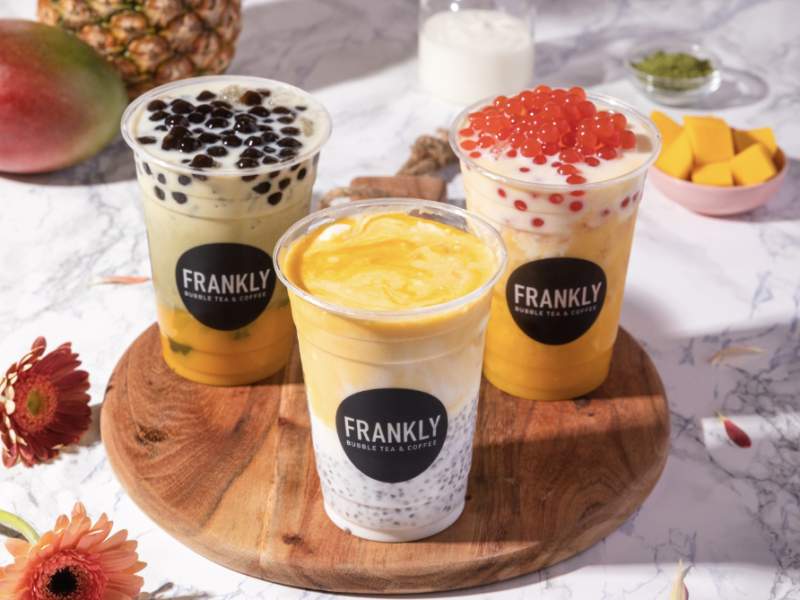 I bubble tea tropicali di Frankly, il nuovo trend dell'estate 2023