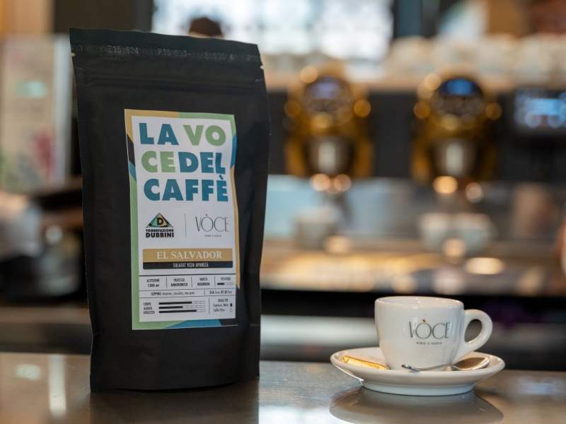 El Salvador, uno degli specialty coffee di Torredazione Dubbini servito alla caffetteria di Voce Aimo e Nadia