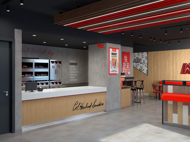Il nuovo fast food KFC di Bergamo è gestito dal frahisee Original Bucket