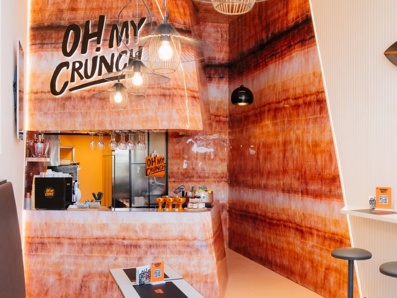Il format Oh My Crunch, ideale per panini e aperitivi 