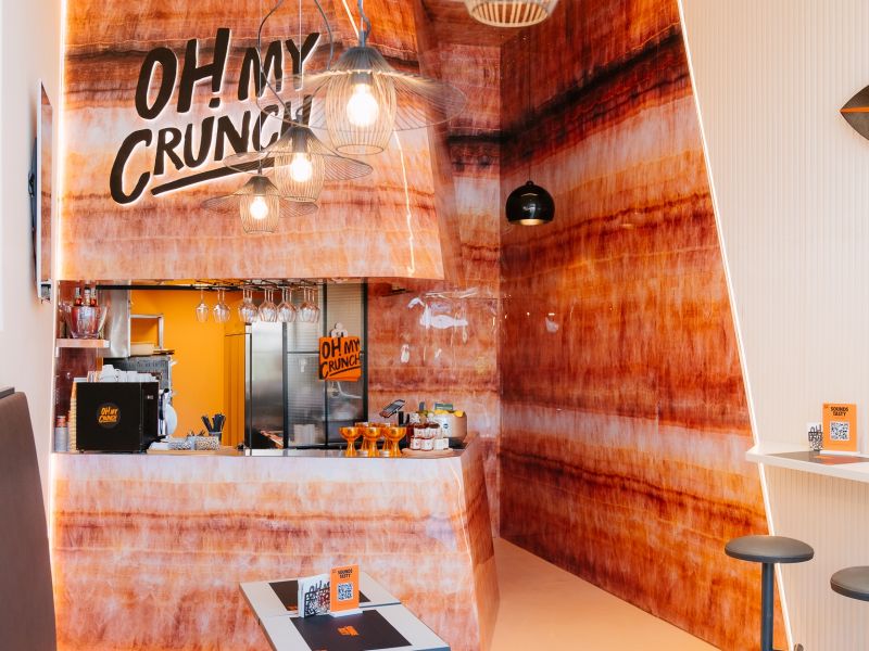Il format Oh My Crunch, ideale per panini e aperitivi 