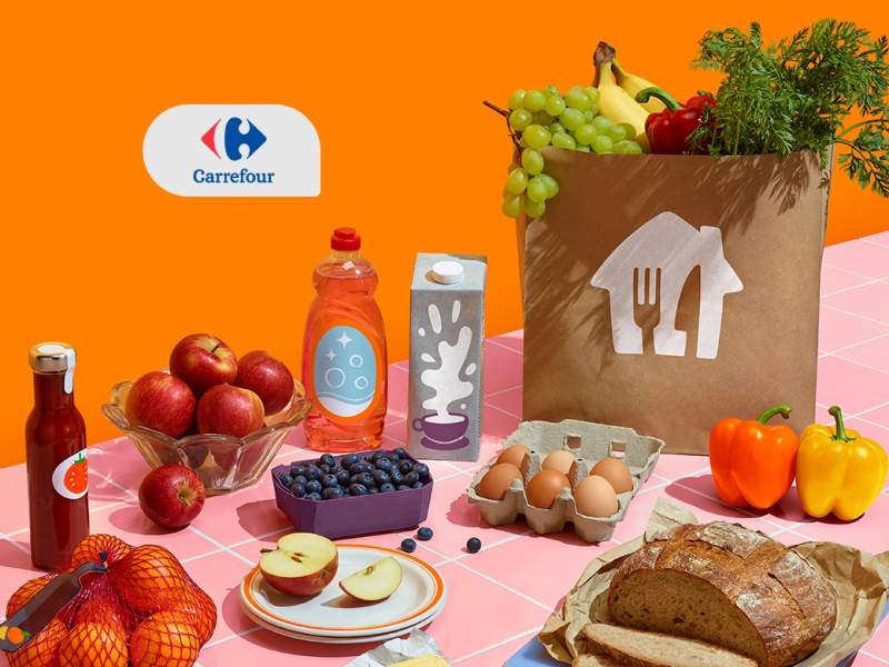 La collaborazione fra Just Eat e Carrefour punta a coinvolgere 200 store in 50 città nel giro di un anno