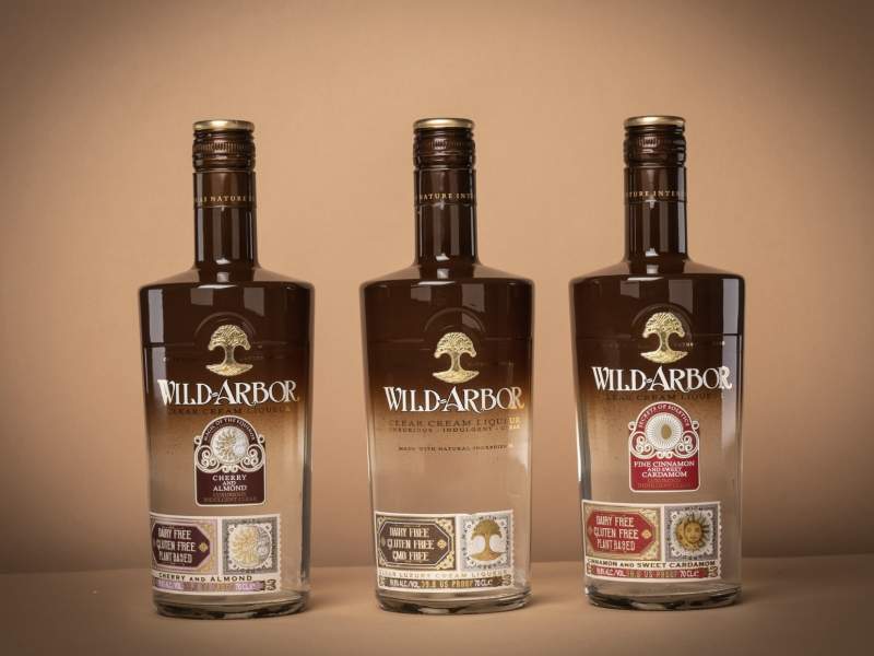 I tre gusti delle nuove creme di liquore Wild-Arbor 