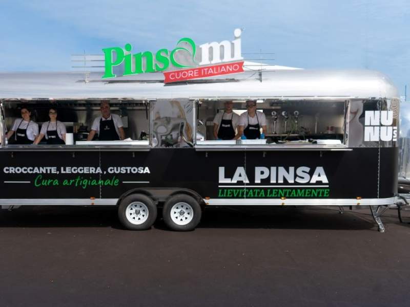 Il food truck di Pinsami per i grandi eventi 2024