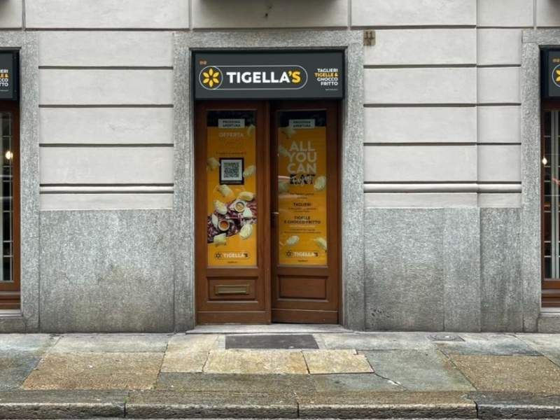 L'ingresso di Tigella's a Torino