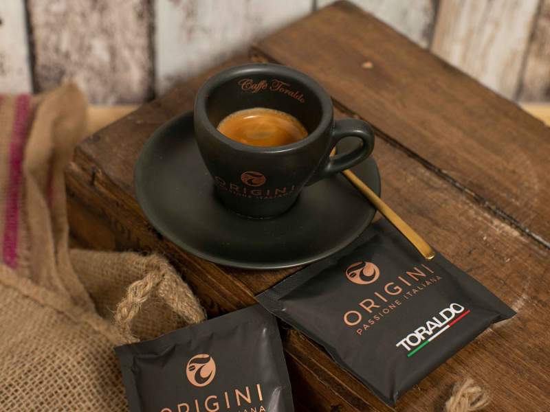 Le nuove cialde Origini di Caffè Toraldo per il consumo nel segmento OCS