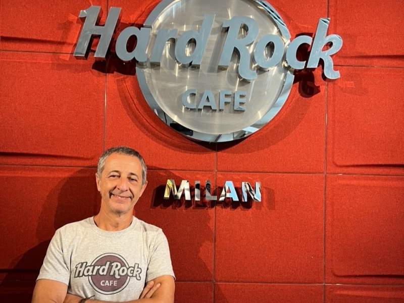 Giampiero Pelle, ceo di Hard Rock Cafe Milano