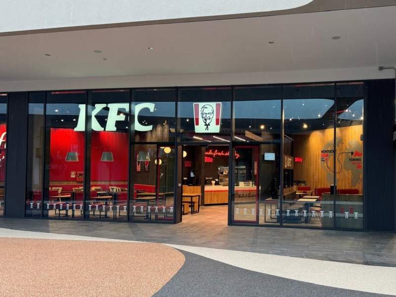 Il nuovo ristorante KFC all'interno del To Dream Urban District