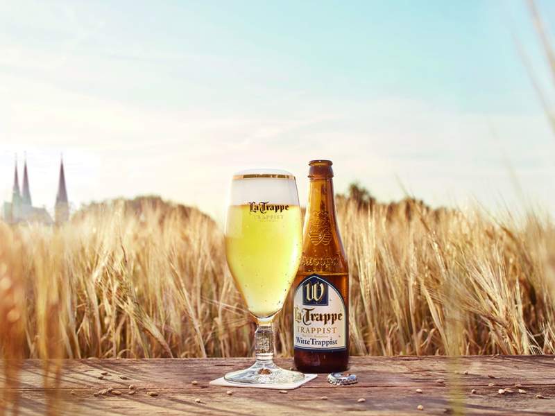 Nel portfolio di Swinkels Family Brewers c'è anche Trappe Witte Trappist: la prima birra trappista bianca al mondo