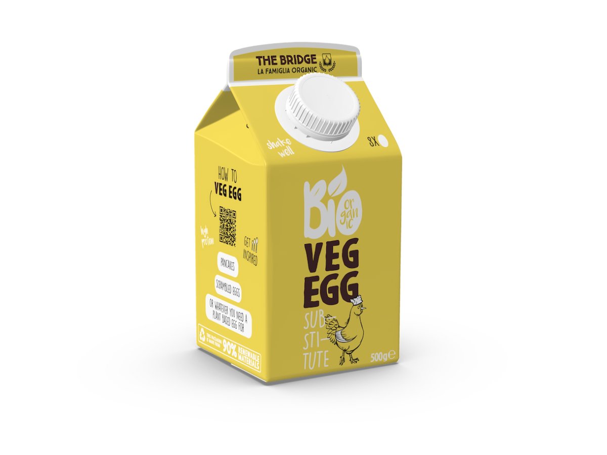 Veg Egg, la nuova alternativa vegetale realizzata da The Bridge Bio