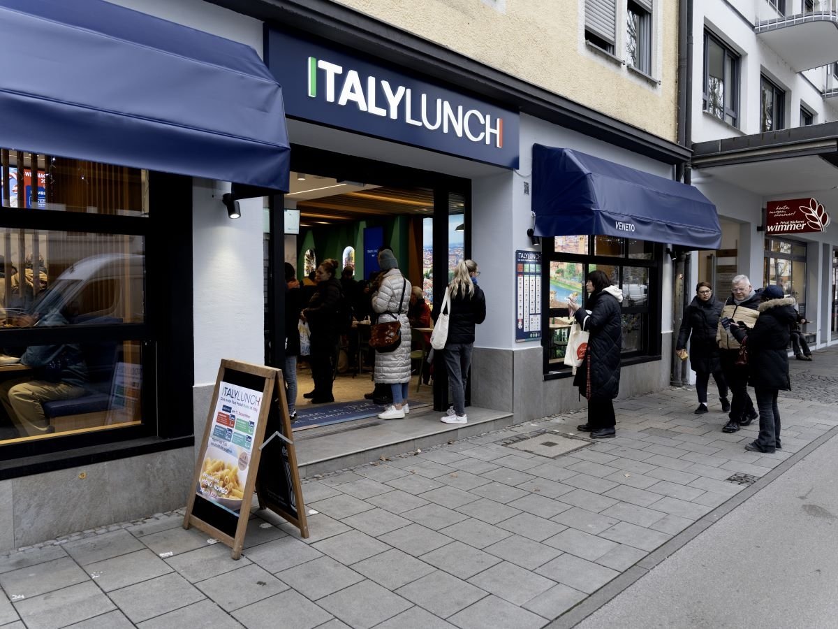 Il primo locale di Italylunch aperto nel 2024 a Monaco di Baviera