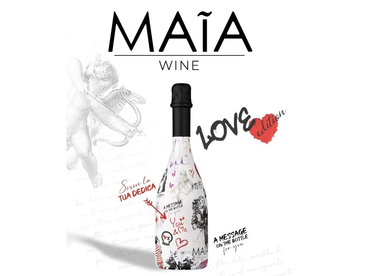 La Love Edition di Maia Wine per San Valentino: un prosecco brut millesimato