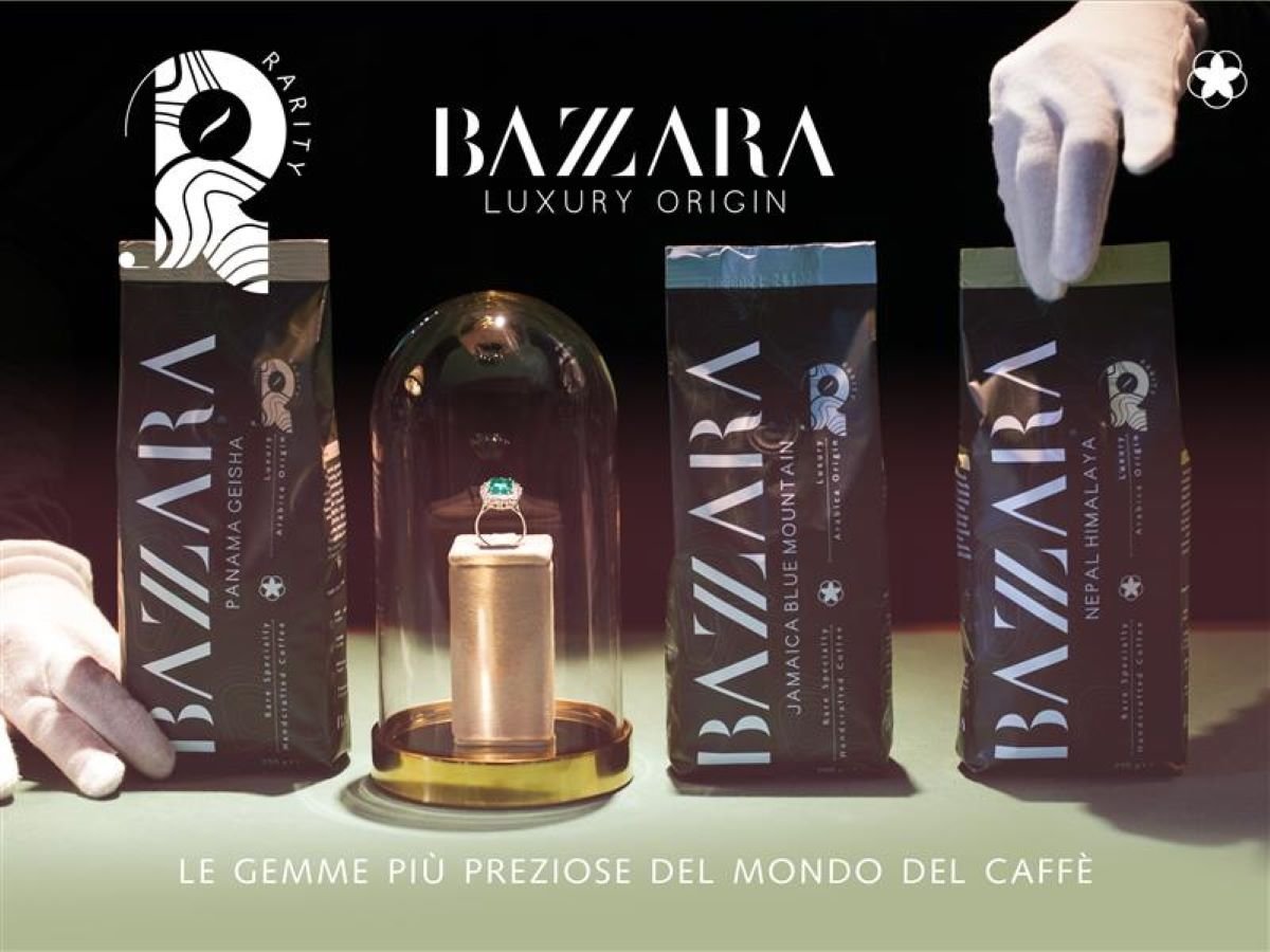 I tre caffè monorigine della linea Rarity di Bazzara