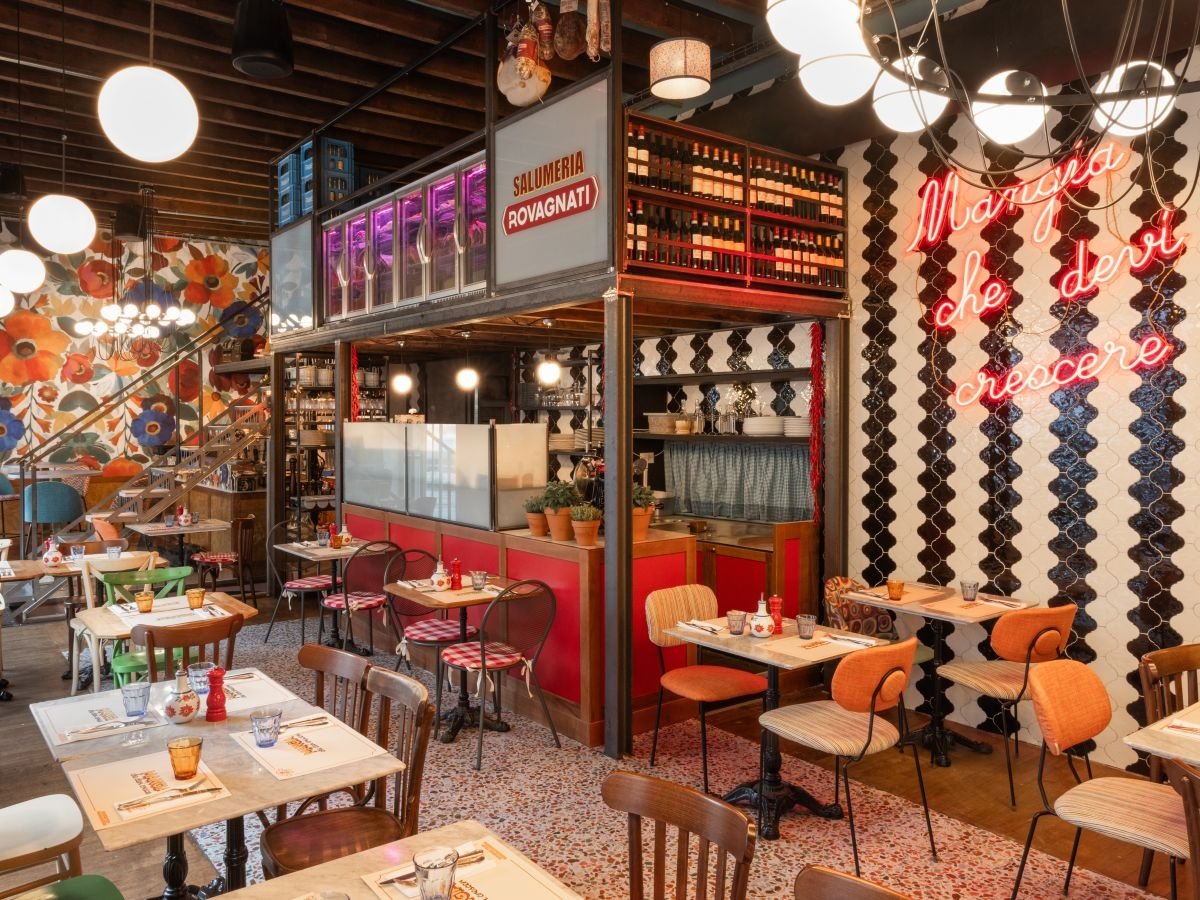 L'interno di Pane&Trita in via Muratori a Milano
