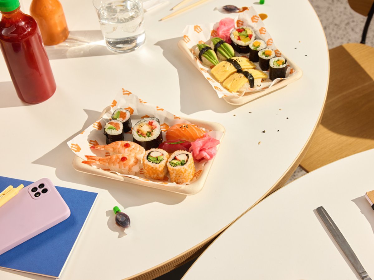 L'ordine record di sushi su Just Eat è avvenuto a Roma: oltre 300 euro e 94 piatti a domicilio