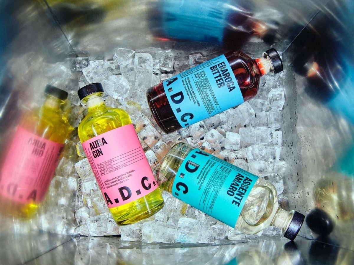 Le tre etichette di ADC - Anonima distilleria creativa Le tre etichette di ADC - Anonima distilleria creativa