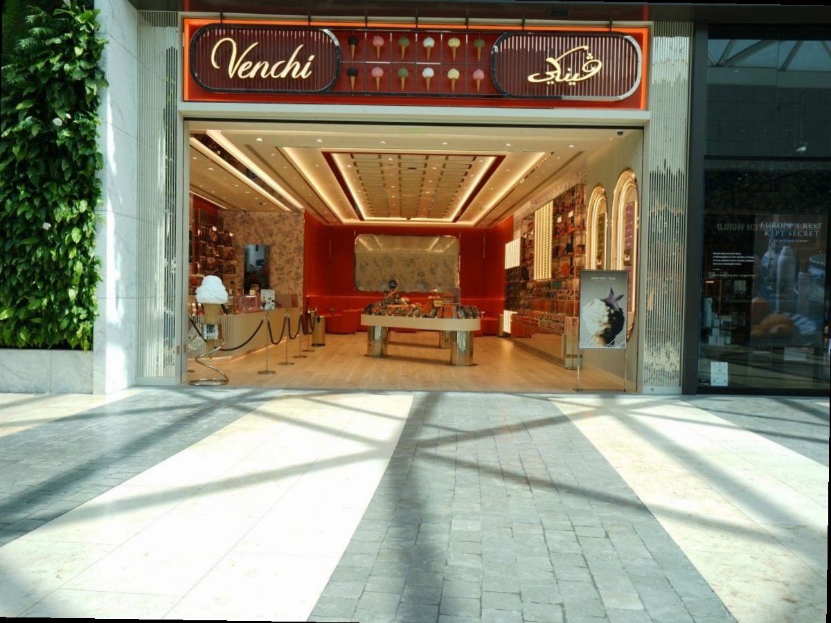 Il punto vendita Venchi all'interno del 360Mall in Kuwait