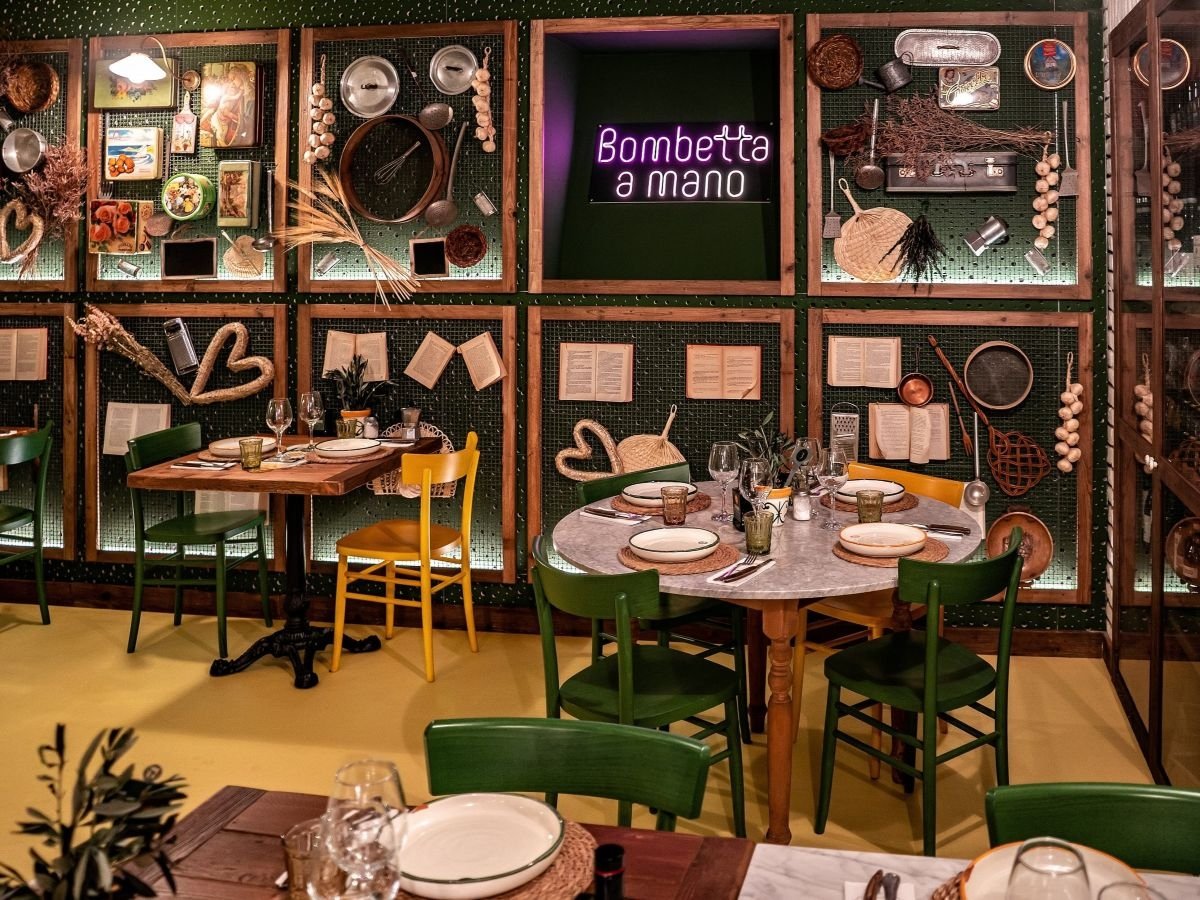 L'interno di un locale Il Mannarino