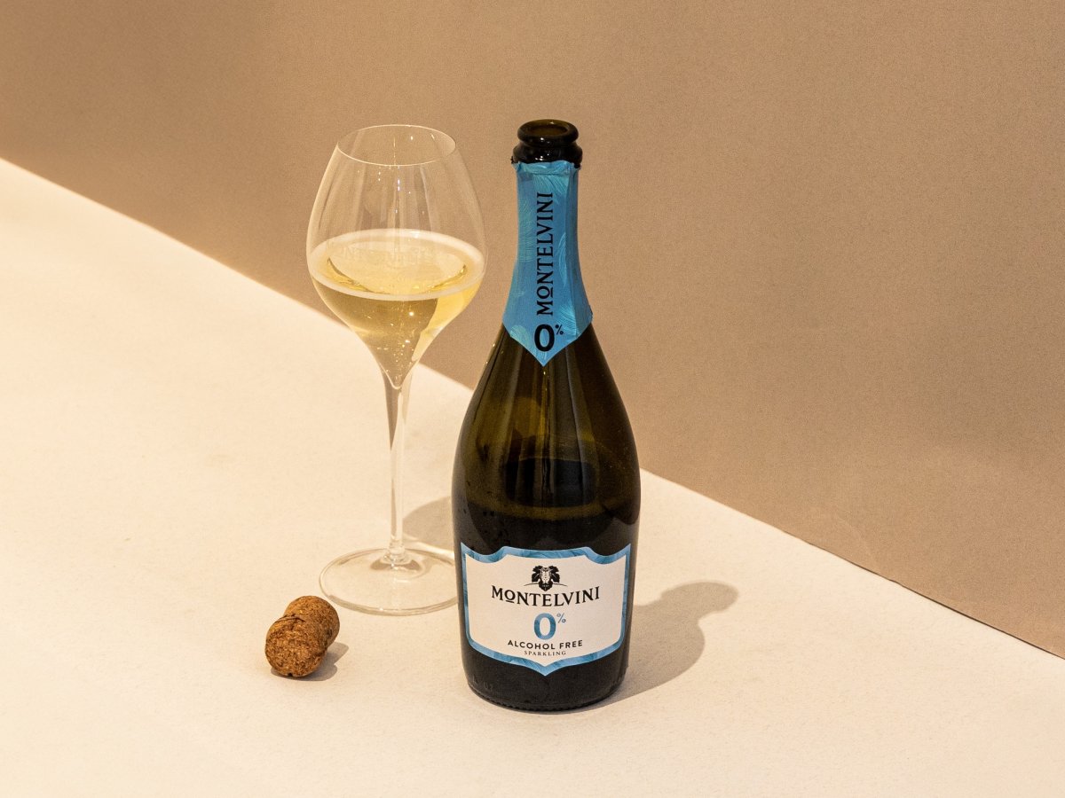 Montelvini 0% Alcohol Free Sparkling, il nuovo spumante analcolico