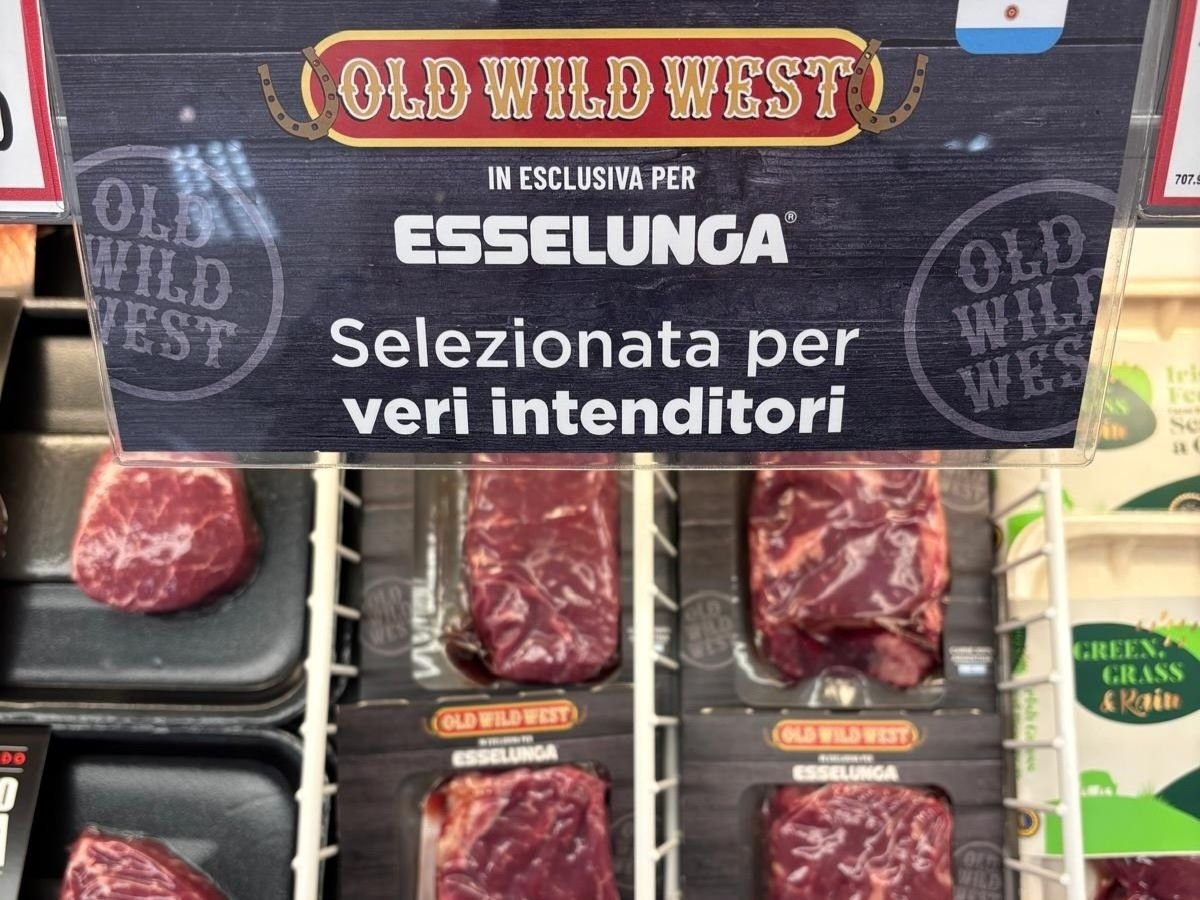I prodotti a marchio Old Wild West all'interno di Esselunga