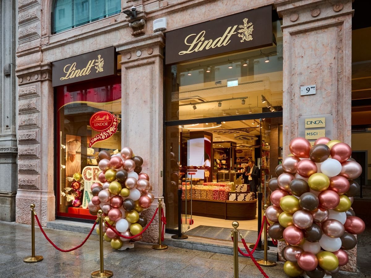 Lindt &amp; Sprüngli, nuova cioccolateria in centro a Milano
