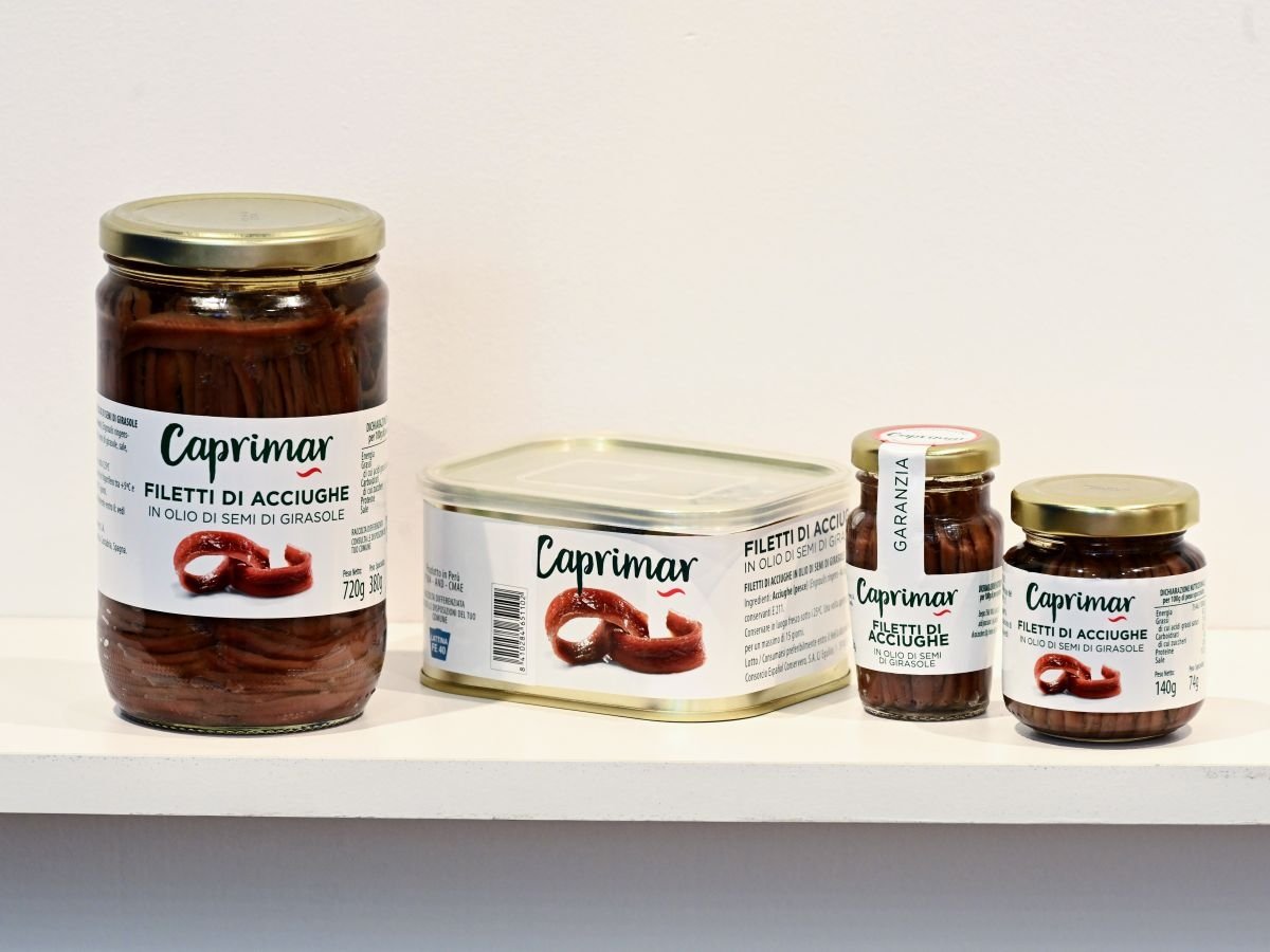 Le referenze a base di acciughe peruviane di Caprimar