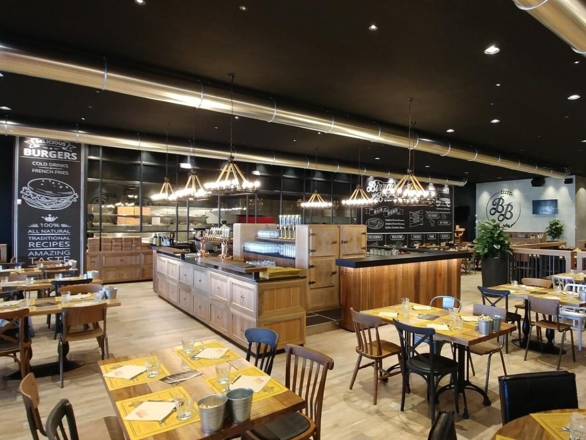 Uno degli otto punti vendita di Birra&amp;Brace