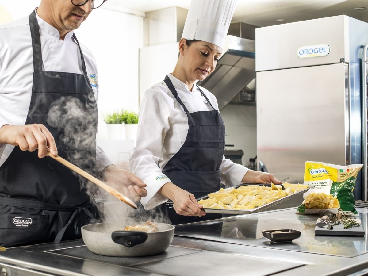 Orogel Food Service realizza le proprie referenze foodservice il collaborazione con il proprio team chef