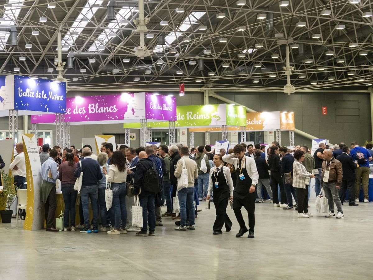 Una foto da Champagne Experience a Bolognafiere