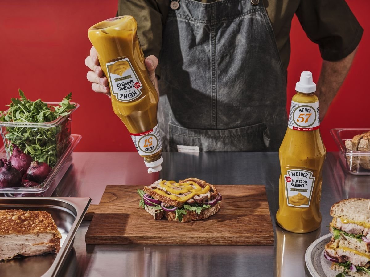 La nuova Chef's Bottle di Heinz al gusto Mustard BBQ