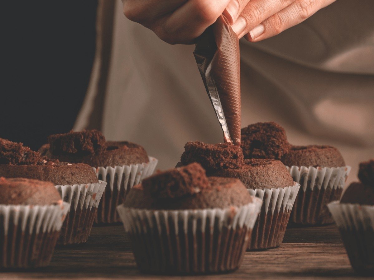 Un applicazione dei prodotti Creami di CSM Ingredients in pasticceria