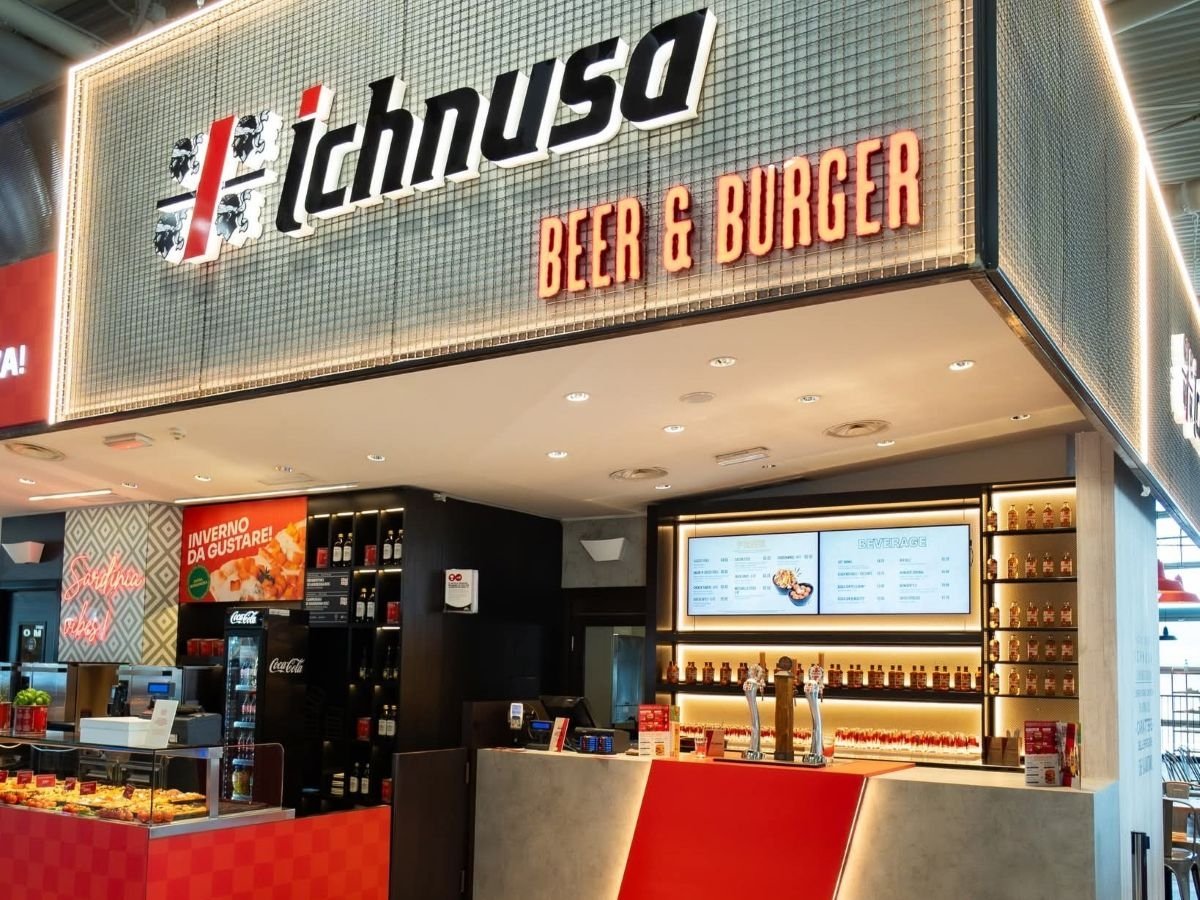 L'Ichnusa Beer &amp; Burger all'Aeroporto di Cagliari