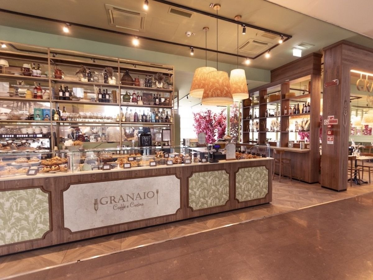 Il nuovo punto vendita di Granaio Cucina e Caffè alla Stazione di Roma Termini