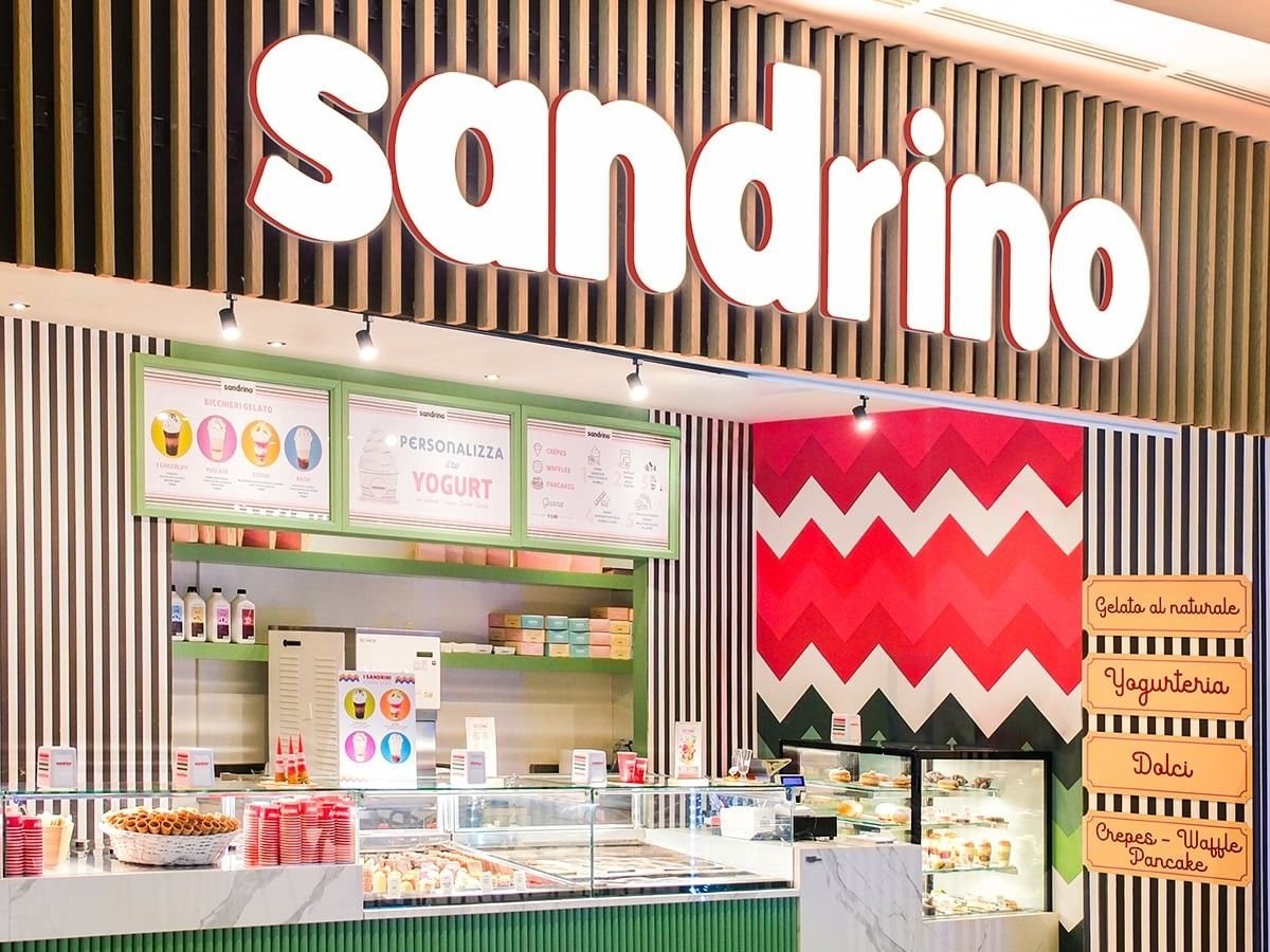 Uno dei punti vendita Sandrino
