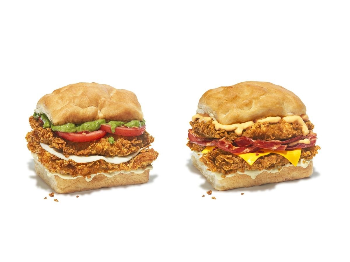 Le due versioni di The Focaccia disponibili da KFC