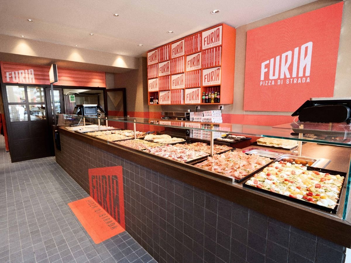 Il brand Furia - Pizza di Strada (due locali attivi), protagonista del prossimo sviluppo QSR di Cirfood Retail